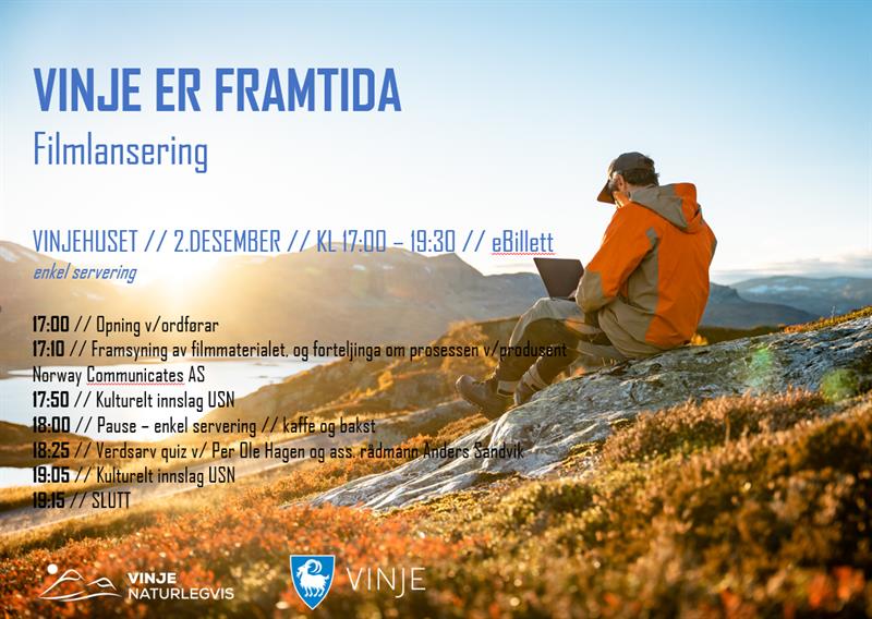 Lansering Vinje er framtida - Visit Vinje