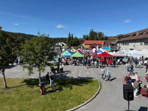 Marknadsdag i Åmot Vinje